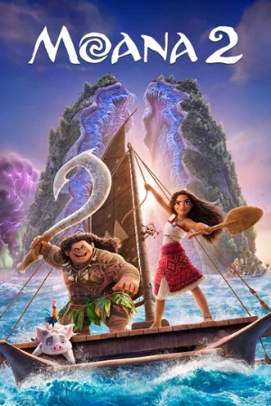 Moana 2: An animated musical adventure film from Disney.